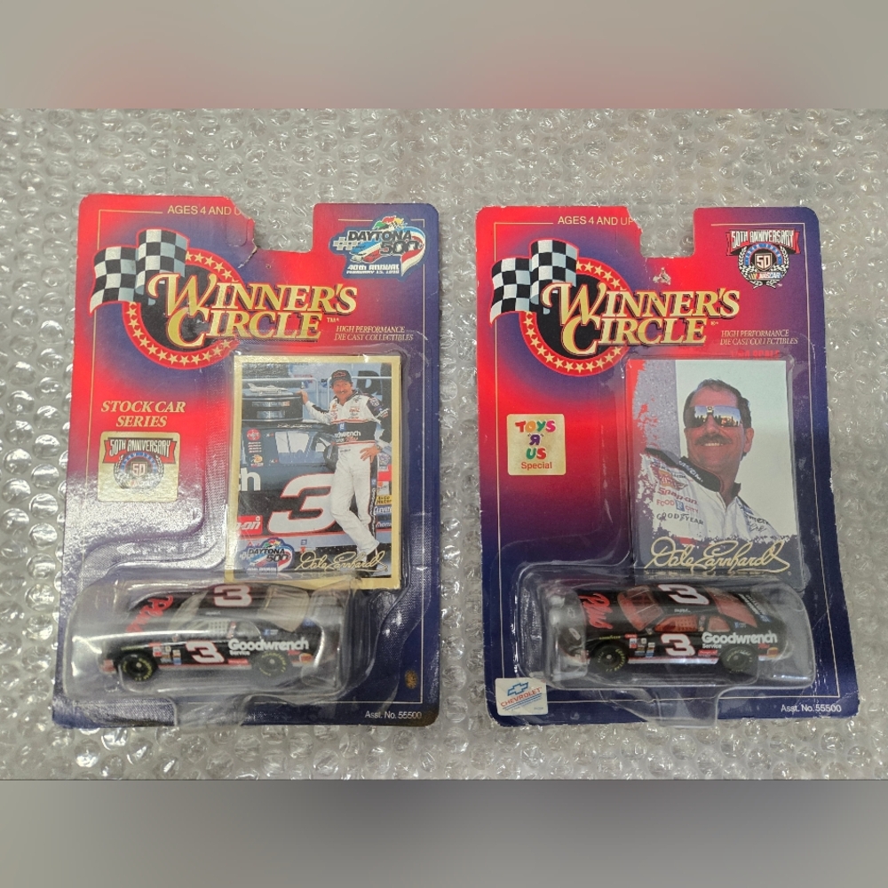Dale Earnhardt Nascar Winner's Circle Diecast Car Set